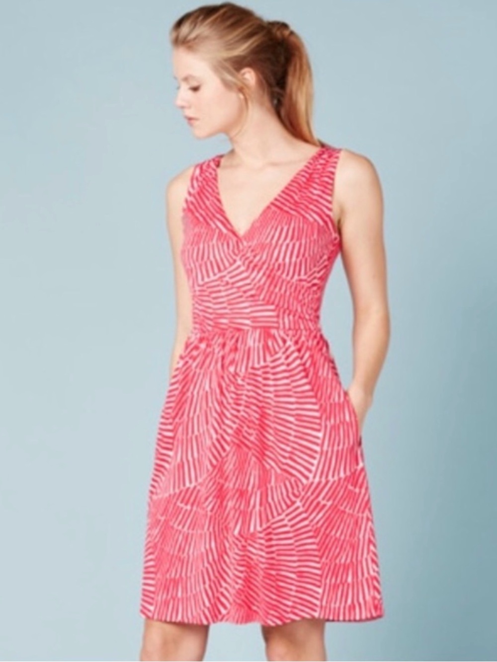 Boden Faux Wrap Dress Size 10R